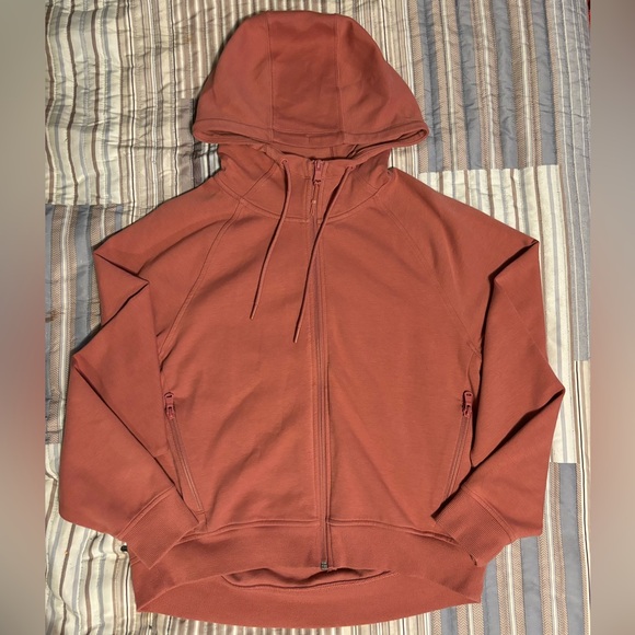 Long sleeve athletic zip up hoodie - Picture 2 of 5